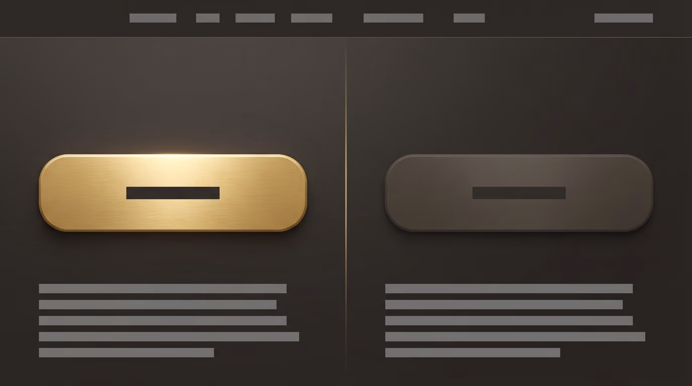 call to action button design