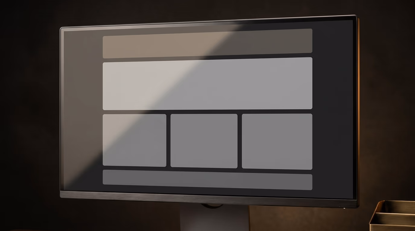 maquette site web