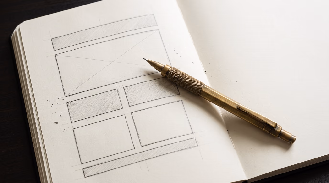 maquette site web